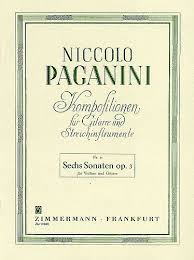 PAGANINI N. - SONATAS (6) - OP.3